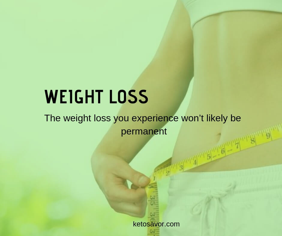 Keto Symptoms: Weight loss