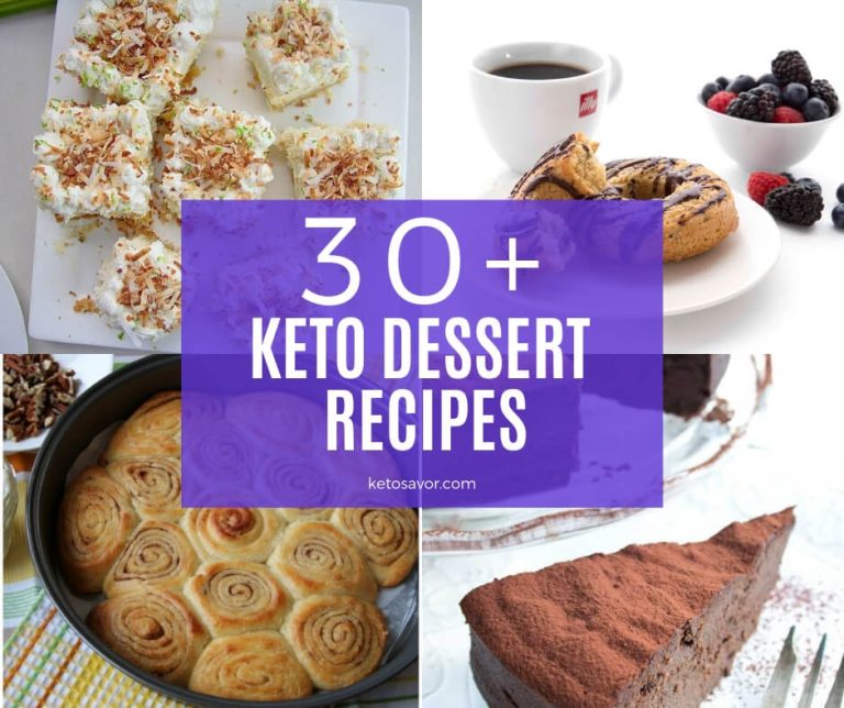 best keto dessert recipes