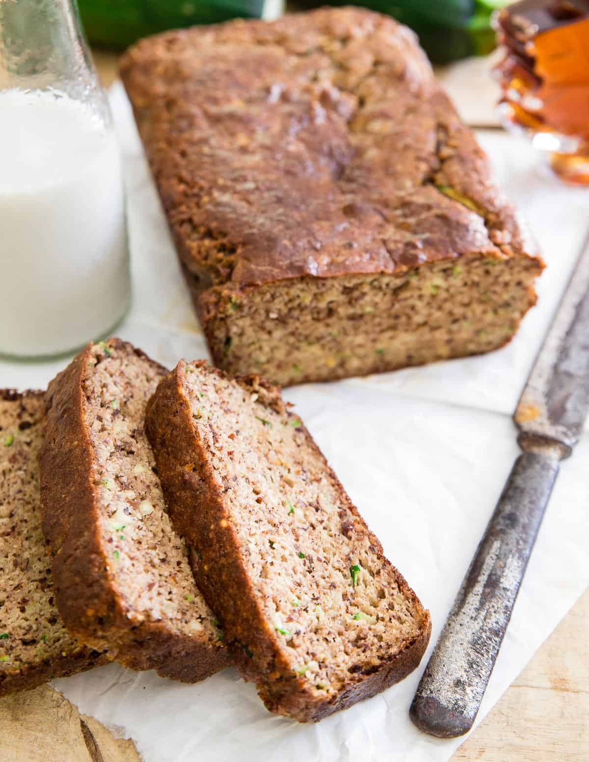 Paleo Almond Zucchini Bread