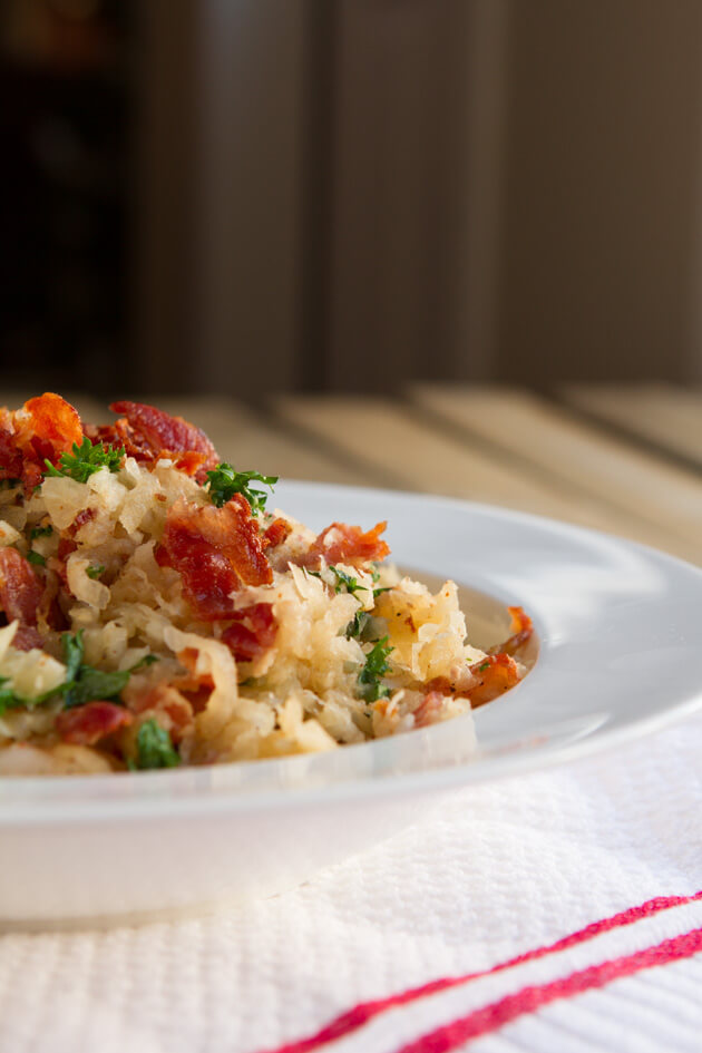 Bacon and Shrimp Risotto