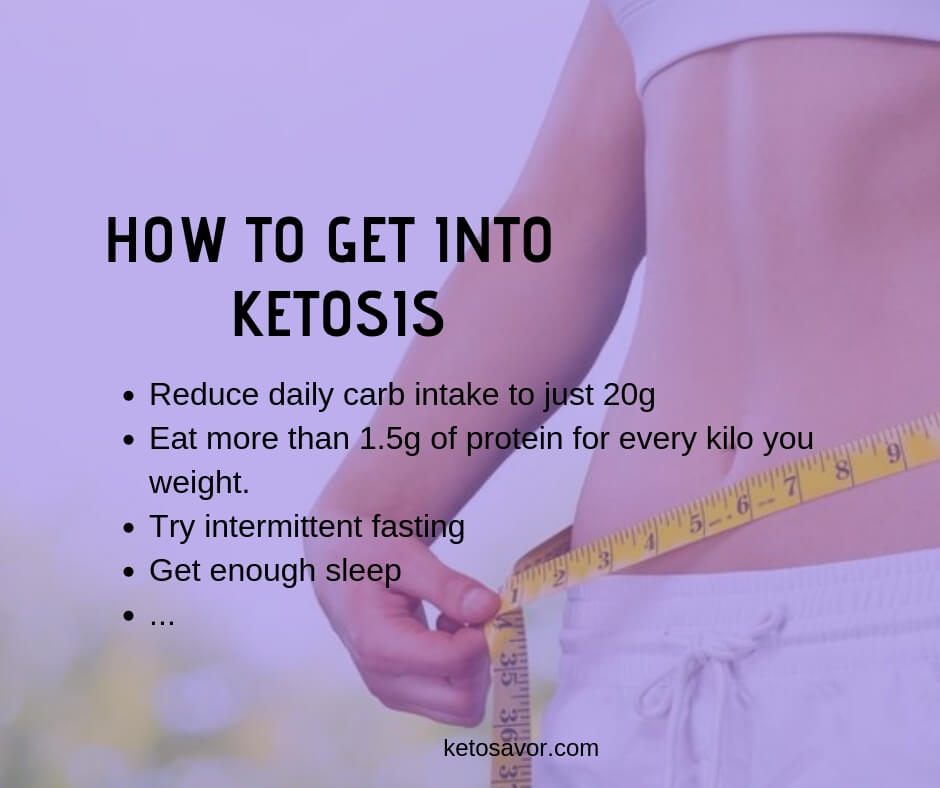 How to get into ketosis