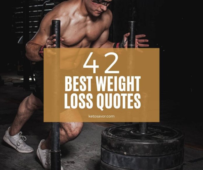 best weight loss quotes and sayings