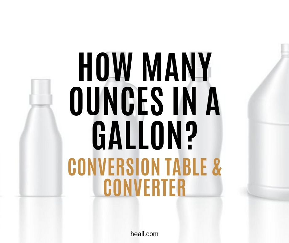 How many ounces are there in a gallon of milk How Many Ounces In A Gallon Conversion Table Converter